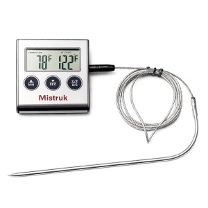Digital Thermometer for Cooking with Sta...
