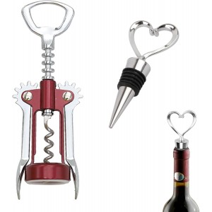 Wine Opener, Zinc Alloy Premium Wing Cor...