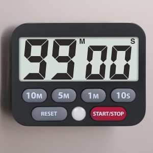 Searon Digital Kitchen Timer, Magnetic, LED Alert, Kickstand for Cooking Classroom Homework Fitness