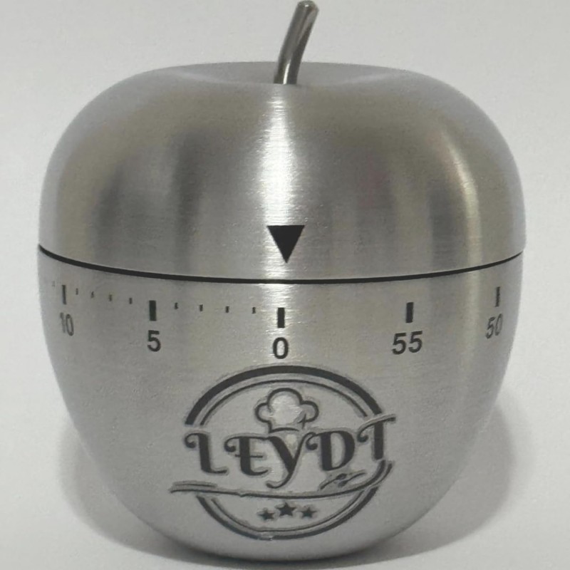 Digital Kitchen Timer Apple Shaped – Countdown Cooking Timer with Alarm – Magnetic Egg Timer for Baking, Cooking & Kitchen Use
