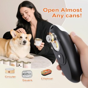 NOTUSIUY One-Touch Can Opener Electric with Rechargeable USB-C Fast Charge, The Electric Can Openers for Senior Best Gift in Kitchen
