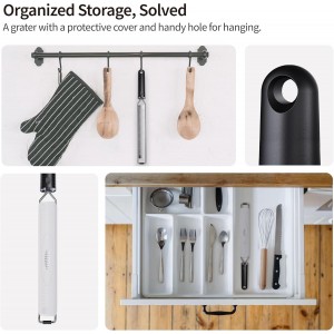 Lemon Zester Grater with Handle,L15