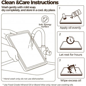 Acacia Wood Cutting Board for Kitchen, Set of 3 - Durable 1" Thick Chopping Boards with Juice Grooves & Handles for Prep & Serving, Impressive Gift for Housewarming, Christmas, and Home Chefs