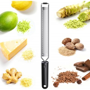 Cheese Grater with Non-Slip Handle, Lemon Zester,L15