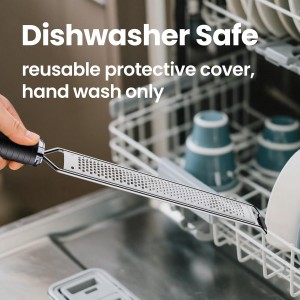 Cheese Grater with Non-Slip Handle, Lemon Zester,L15