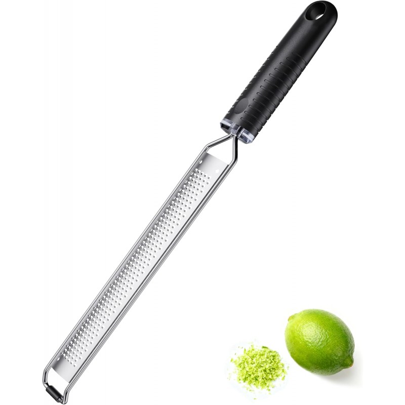 Cheese Grater with Non-Slip Handle, Lemon Zester,L15