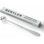 1PCS 1 Teaspoon(1tsp, 1/3tbsp, 5 ml) Single Measuring Spoon, Extra-long Handle Individual Measure Scoop, Stainless Steel Spoons Only