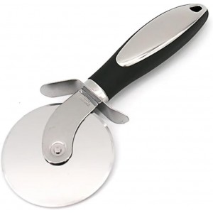 Premium Stainless Steel Pizza Cutter Wheel with Ergonomic Handle – Sharp Blade for Effortless Slicing of Pizza, Dough, Pie, and More – Dishwasher Safe