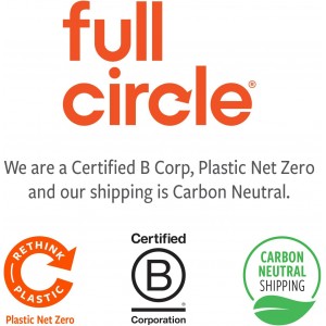 Full Circle Squeeze Swedish Dish Cloths – 6 Pack Reusable Cellulose Sponge Cloths, Super Absorbent Microfiber Cleaning Towels, Paper Towel Alternative, Color-Coded, Eco-Friendly, & Dishwasher Safe