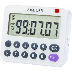 Digital Countdown Kitchen Timer - AIMILA...