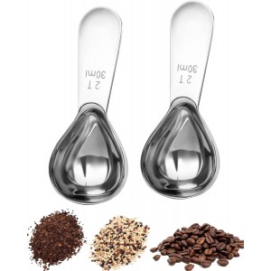 Coffee Scoop 30ml 2PCS, 2 Tablespoon Mea...