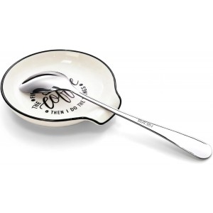 Coffee Spoon Rest with spoon, Mini Coffe...