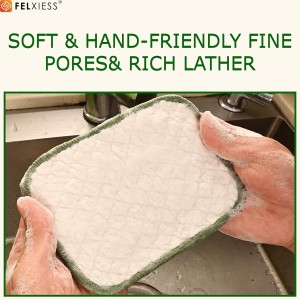 2026 New Double Side Non Scratch Wire Dishcloths,Multipurpose Wire Dishwashing Rags for Wet and Dry, Reusable Metal Dish Cloth,Wire Miracle Cleaning Cloths for Kitchen(Silver 6Pcs)