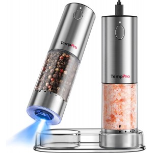 TempPro 100ml Electric Salt and Pepper G...