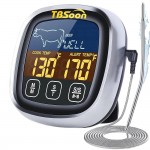 Multifunctional Digital Thermometer for Cooking,Food Thermometer+Thermometer Alarm+Kitchen Timer,Large Color Screen,Instant Read,Fast Response,grill bbq accessories,Kitchen Oven Meat Thermometer-DMT02