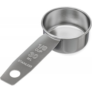 1/8 Cup Stainless Steel Measuring Cup | ...