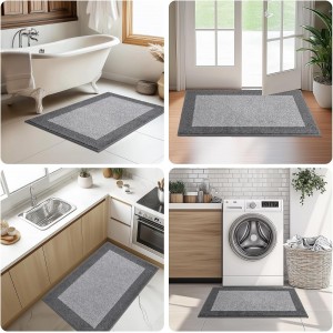 Machine Washable Kitchen Rug 32