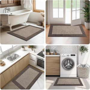 Machine Washable Kitchen Rug 32