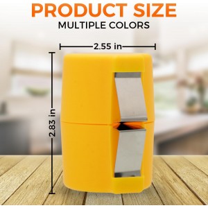 Egg Cracker Tool | Easy Shell Egg Opener | Handheld Egg Seperator Tool | Perfect for Baking, Scrambled Eggs & Omelets – No Mess, No Shell Pieces (Yellow - 1 Pc)