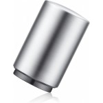 Magnetic Beer Bottle Opener with Automatic Cap Catcher, Ultra Premium Stainless Steel Soda & Beer Bottle Opener, Push & Pull Convenient Design Bar Accessory