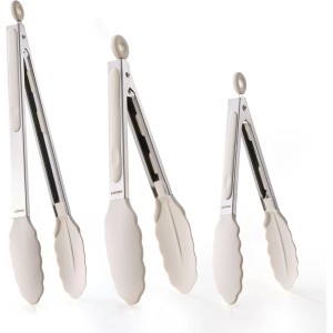 CAROTE Tongs for Cooking Heat Resistant ...