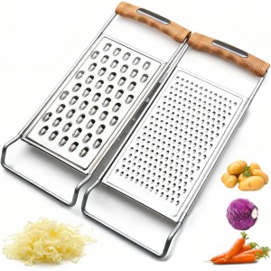 2 Pack Cheese Grater Handheld,Stainless ...
