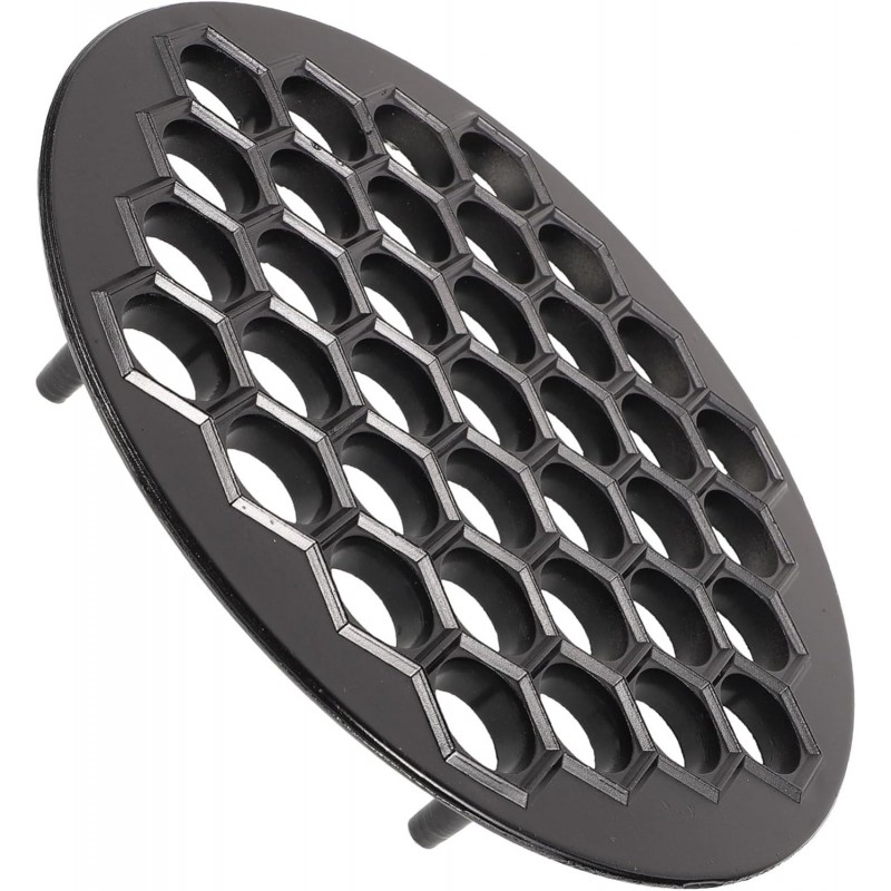 Dumplings Maker 37-Hole Zinc Alloy Press Dumpling Skin Mold Kitchen Tool 10.23X10.23X1.18In for Quick Home Cooking and Family Meal Prep