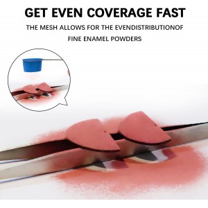 Sifter for Enamels Glass Powders DIY Enamel Starter Tool Lightweight Enameling Sifters (1/2