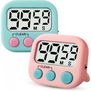 2 Pcs Digital Timer for Kids, Magnetic C...