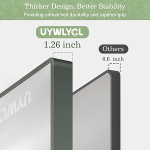 Titanium Cutting Board for Kitchen, Extra-Thick Double Sided Non-Toxic, Titanium & Wheat Straw PP, Food-Grade Chopping Board, Easy to Clean, Large 16"x11"