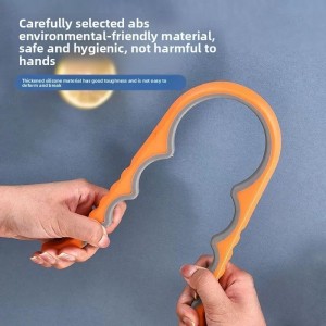 Multi-Color Bottle Opener and Can Opener for Weak Hands, Elderly Arthritis, Elderly, Jar Lid Opener with Rubber Pad for Jar Opener and Corkscrew Opener (green and yellow)