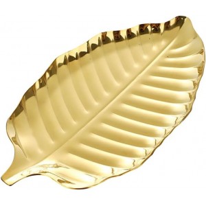 Stainless Steel Spoon Rest Metal Leaf Sp...