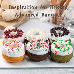 3.5-Inch Mini Angel Food Cake Pan Set,6pcs Nonstick Fluted Tube Pan,Small Chiffon Baking Cup, Carbon Steel Round Cake Mold,Tube Bakeware for Oven Baking for Making Jello,Chocoflan,Flan(Gold)