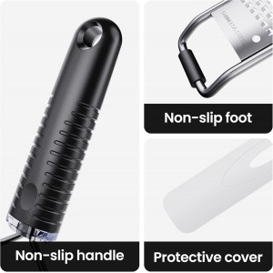 Lemon Zester with Non-Slip Handle,Cheese Grater for Kitchen,15 inch