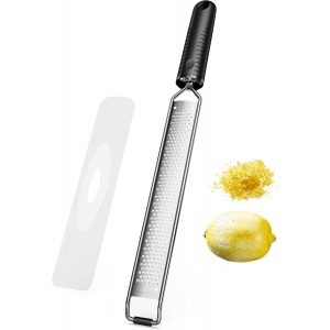 Lemon Zester with Non-Slip Handle,Cheese...