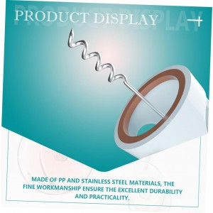 Wine Bottle Wing Corkscrew Foil Cutter Stainless Steel Manual Wine Opener Professional Corkscrew for Home Use and Bartenders Easy to Use