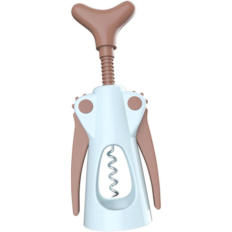 Wine Bottle Wing Corkscrew Foil Cutter Stainless Steel Manual Wine Opener Professional Corkscrew for Home Use and Bartenders Easy to Use