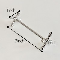 304 Stainless Steel Chopstick Spoon Holder Fork Cutlery Dinner Knife Rest Set 4Piece