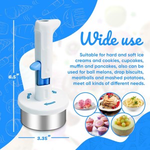 Ice Cream Sandwich Maker Tool, Stainless Steel Ice Cream Cookie Sandwich Maker, Easy Release Sandwich Cookie Scoops, Creative Ice-Cream Burger Making, For Kitchen, Dessert Shop