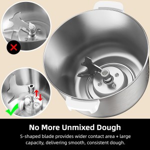 AIZIYO DoughChief, 5.3QT Dough Maker, Dough Mixer with Ferment Function, 304 Stainless Steel Bowl, Removeable lid, Face-up Touch Panel, Electric Dough Proofing Box for Pizza, Bread, Pasta & Mochi
