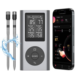 Wireless Meat Thermometer with 2 Probes ...