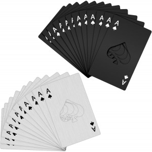 24Pcs Poker Card Bottle Opener, Stainles...