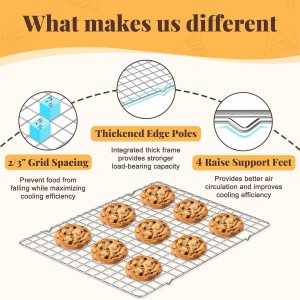 Cooling Racks for Cooking and Baking - 2 PCS 10