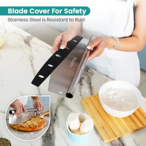 Aluminum Pizza Peel & Rocker Cutter Set (12