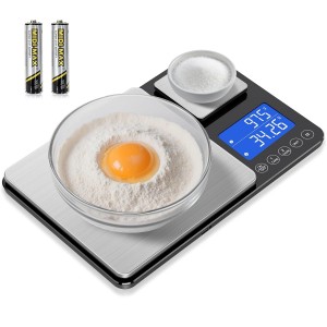 Dual Platform Food Kitchen Scale with 0....