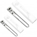 Adjustable Stainless Steel Jar Opener, Jar Opener for Weak Hands, Jar, Bottle, Can Lid Openers, Adjustable Multifunctional Stainless Steel Can Opener (Small+Large)