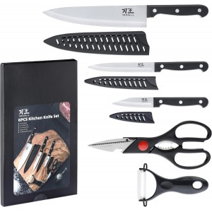 5 Pieces Kitchen knife Set, Knife Set Wi...