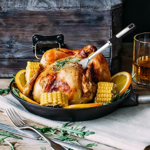 Stainless Steel Kitchen Utensil Set – Premium Thickened Cooking Utensils Set, Silver Kitchen Tools Set for Cooking, Dishwasher Safe Kitchen Tool Set