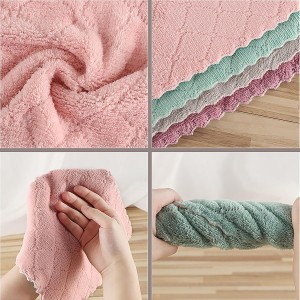 Reusable Microfiber Kitchen Cleaning Cloths – Super Absorbent, Quick-Drying Dish Towels for Kitchen Car Furniture Bowl Tea. 10.6