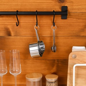 Measuring Cups and Spoons Set,Stainless Steel 8 Piece Nesting Measuring Tools for Dry & Liquid Ingredients, Kitchen Gadgets for Cooking and Baking, Includes 4 Cups and 4 Spoons